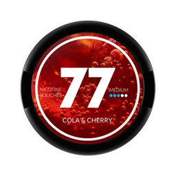 Can of 77 Cola & Cherry - Nicotine Pouches