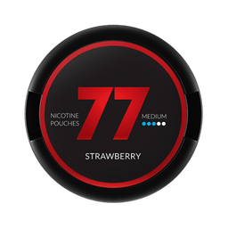 Can of 77 Strawberry - Nicotine Pouches