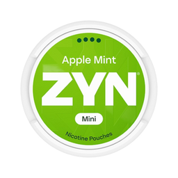 Can of ZYN Apple Mint Mini Strong - Nicotine Pouches