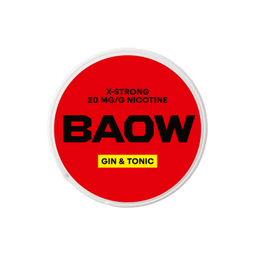 BAOW Gin & Tonic - swedie