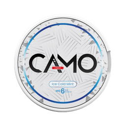 Can of CAMO Ice Cold Mint - Nicotine Pouches