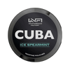 Can of CUBA Ice Spearmint Black - Nicotine Pouches