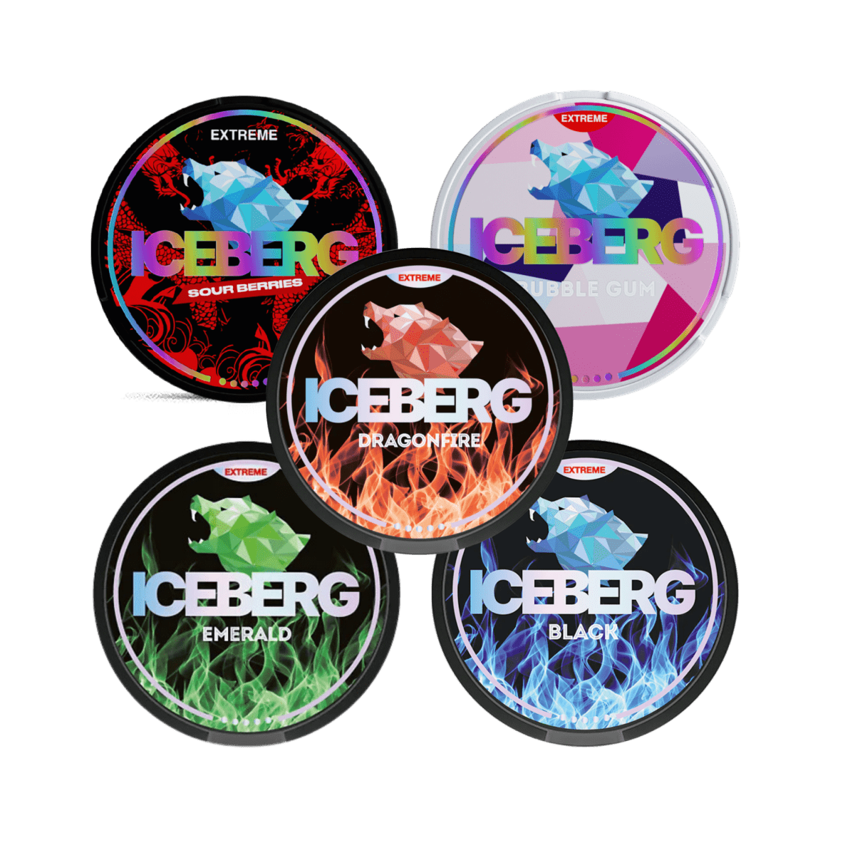 Iceberg - 5 pack - Snuzyn