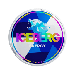Can of Iceberg Energy - Nicotine Pouches