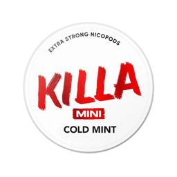 Can of Killa Mini Cold Mint - Nicotine Pouches