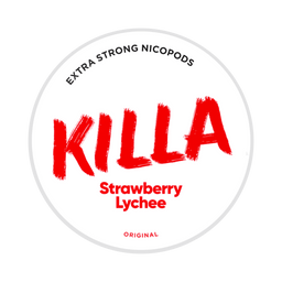 Can of Killa Strawberry Lychee - Nicotine Pouches