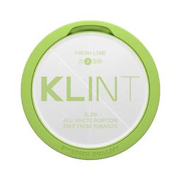 Can of Klint Fresh Lime - Nicotine Pouches
