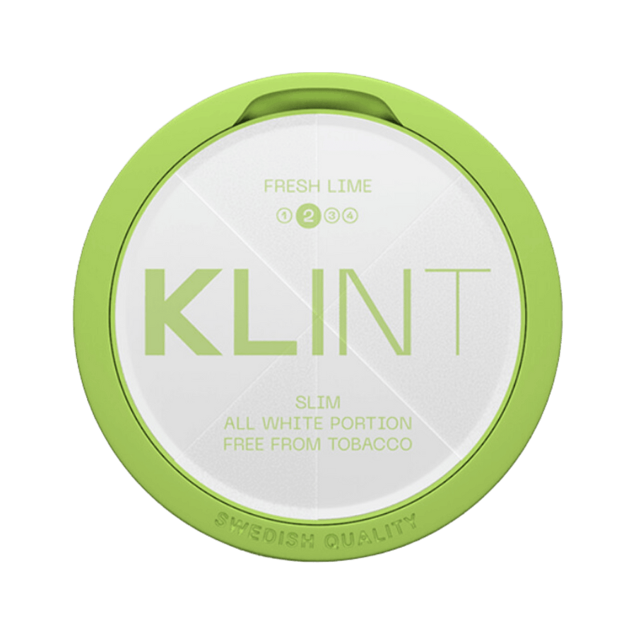 Can of Klint Fresh Lime - Nicotine Pouches