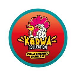 Can of Kurwa Fresh Cola Cherry Vanilla - Nicotine Pouches