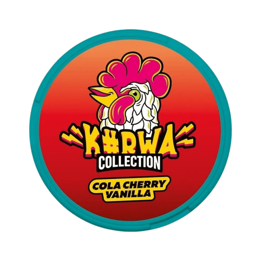 Can of Kurwa Fresh Cola Cherry Vanilla - Nicotine Pouches