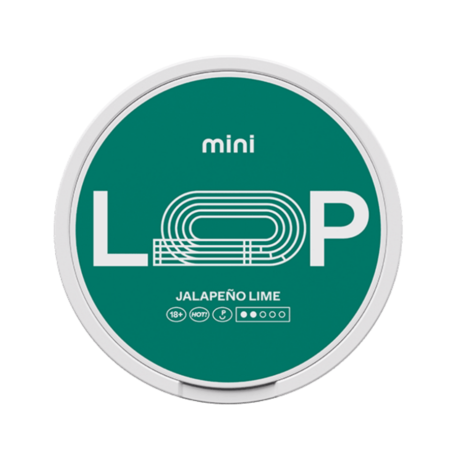 Can of Loop Jalapeño Lime Mini - Nicotine Pouches