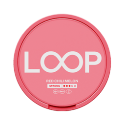 Can of Loop Red Chili Melon Strong - Nicotine Pouches