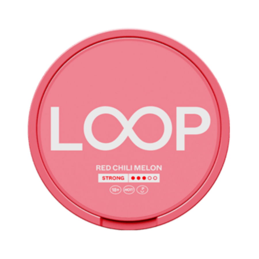 Can of Loop Red Chili Melon Strong - Nicotine Pouches