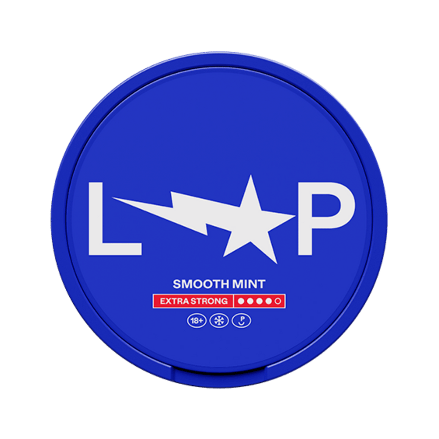 Can of LOOP Smooth Mint Extra Strong - Nicotine Pouches