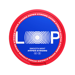 Can of Loop Smooth Mint Hyper Strong - Nicotine Pouches