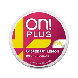 On! Plus Raspberry Lemon Regular - swedie