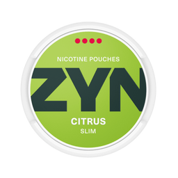 Can of ZYN Citrus Extra Strong - Nicotine Pouches