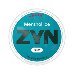 Can of ZYN Menthol Ice Super Strong - Nicotine Pouches
