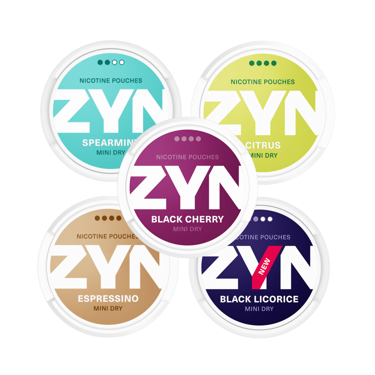 ZYN Mini - 5 pack - Snuzyn