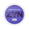 Can of ZYN Violet Licorice Strong - Nicotine Pouches