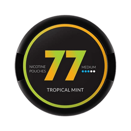 Can of 77 Tropical Mint - Nicotine Pouches