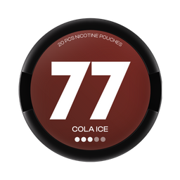 can of 77 cola ice - Nicotine pouches