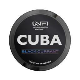 CUBA Black Blackcurrant - swedie