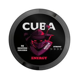 CUBA Ninja Energy - Nicotine Pouch Can