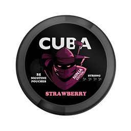 CUBA Ninja Strawberry Nicotine Pouches