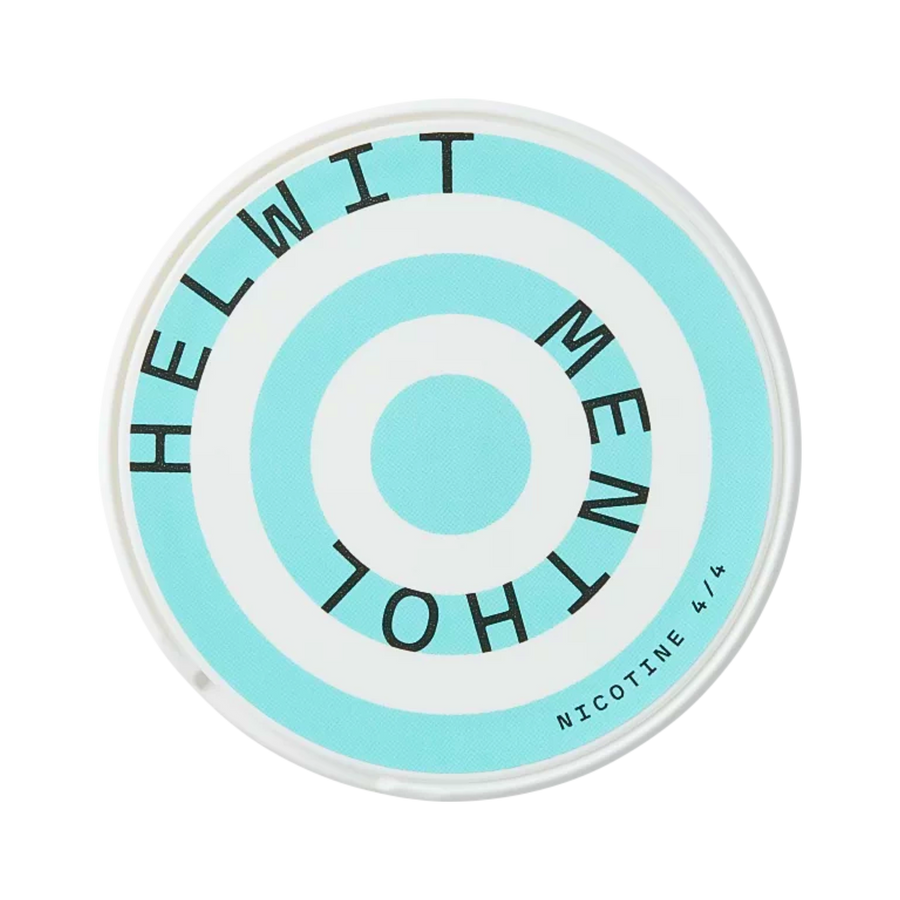 Can of Helwit Menthol - Nicotine Pouches