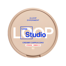 Can of Loop Creamy Cappuccino Strong - Nicotine Pouches