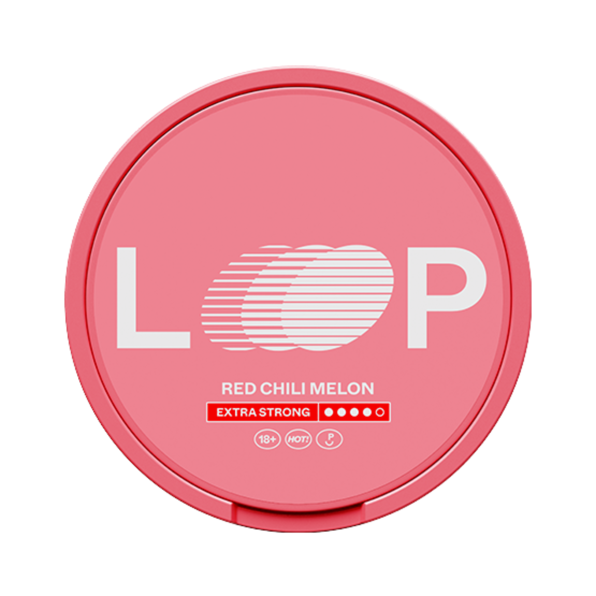 Can of Loop Red Chili Melon Extra Strong - Nicotine Pouches