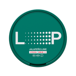 Can of LOOP Jalapeno Lime Strong - Nicotine Pouches