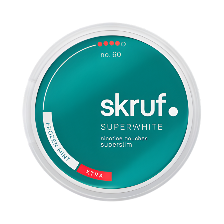 Skruf Frozen Mint Superslim Xtra Strong - swedie