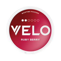Can of VELO Ruby Berry - Nicotine Pouches