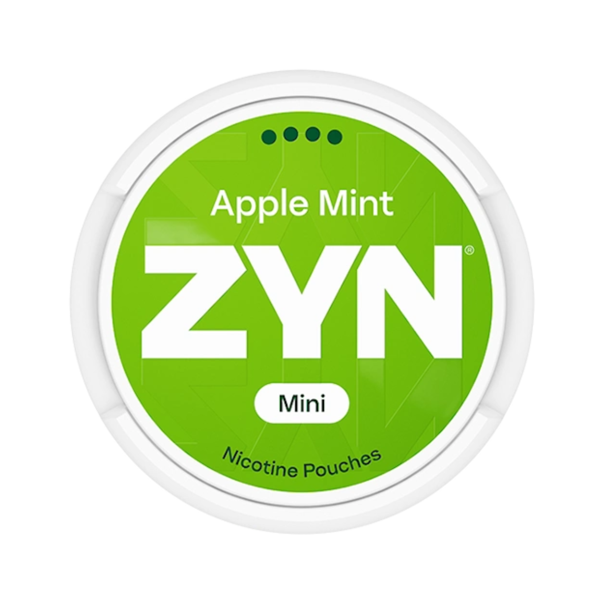 Can of ZYN Apple Mint Mini Strong - Nicotine Pouches