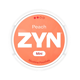can of ZYN Peach Mini - Nicotine pouches