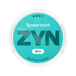 can of ZYN Spearmint Strong - Nicotine pouches