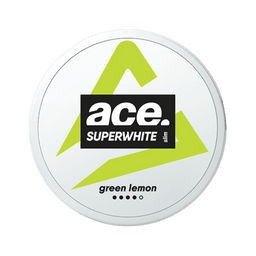 Can of ACE Green Lemon - Nicotine Pouches
