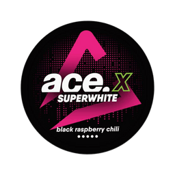 Can of Ace X Black Raspberry Chili - Nicotine Pouches
