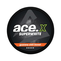 Can of Ace X Guarana Chili Boost - Nicotine Pouches