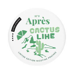Can of Après Cactus Lime Extra Strong - Nicotine Pouches