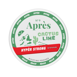 Can of Après Cactus Lime Hyper Strong - Nicotine Pouches