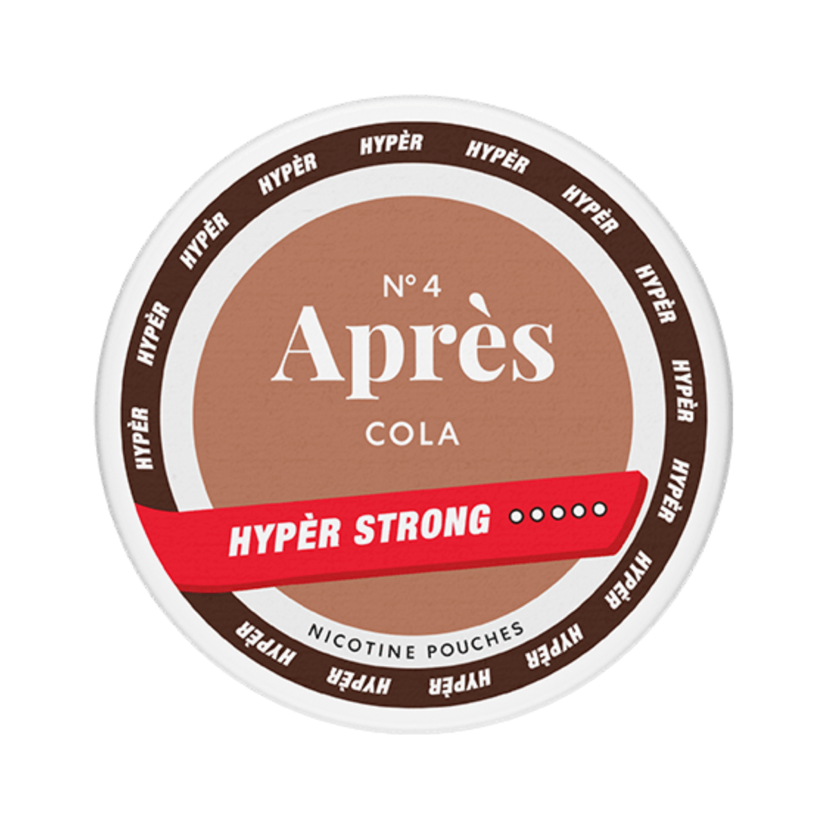 Can of Après Cola Hyper Strong - Nicotine Pouches


