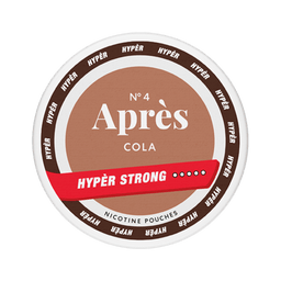 Can of Après Cola Hyper Strong - Nicotine Pouches

