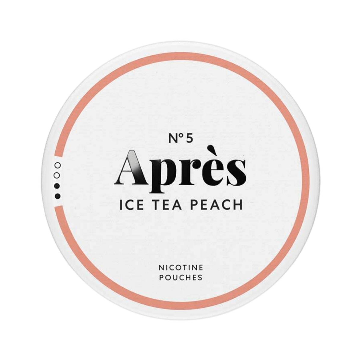 Can of Après Ice Tea Peach - Nicotine Pouches