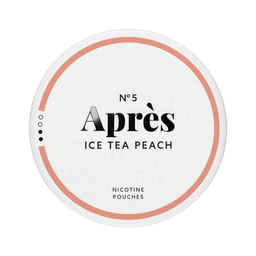 Can of Après Ice Tea Peach - Nicotine Pouches