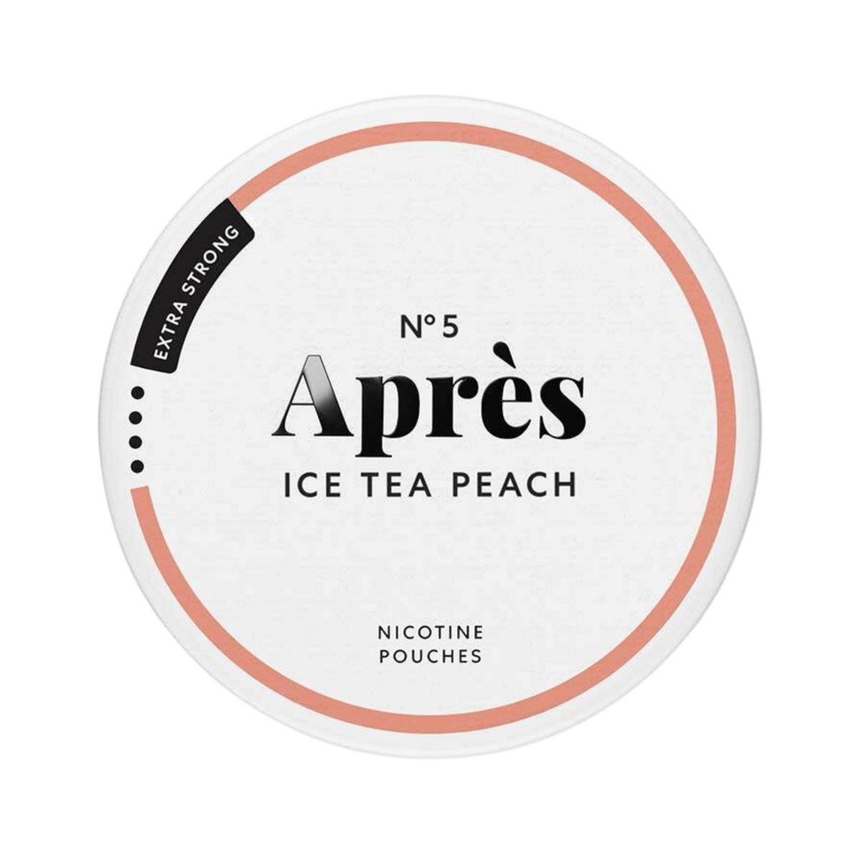 Can of Après Ice Tea Peach Extra Strong - Nicotine Pouches

