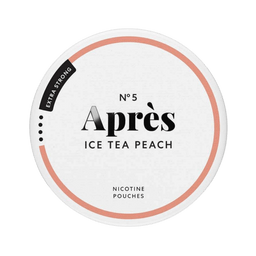 Can of Après Ice Tea Peach Extra Strong - Nicotine Pouches

