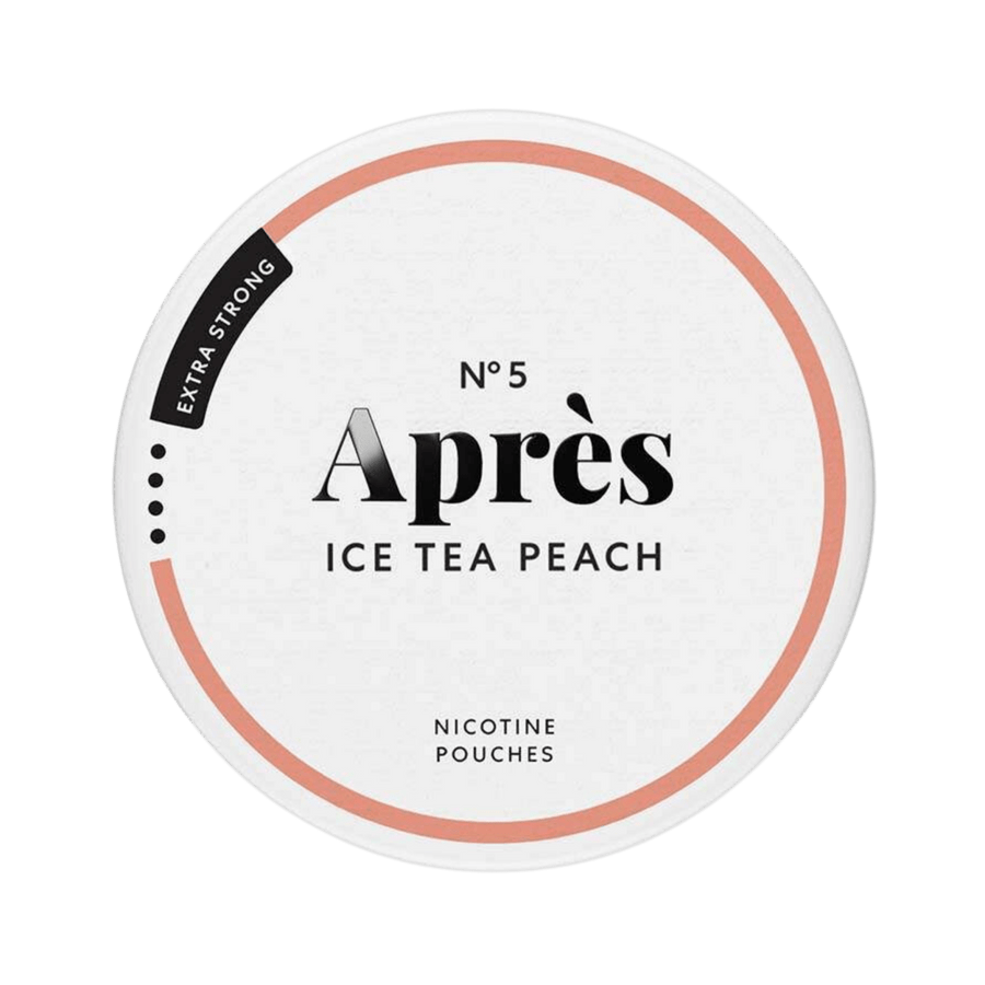 Can of Après Ice Tea Peach Extra Strong - Nicotine Pouches

